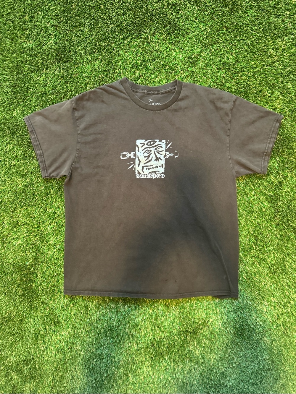 SLUMPED Men's Black Graphic Tee